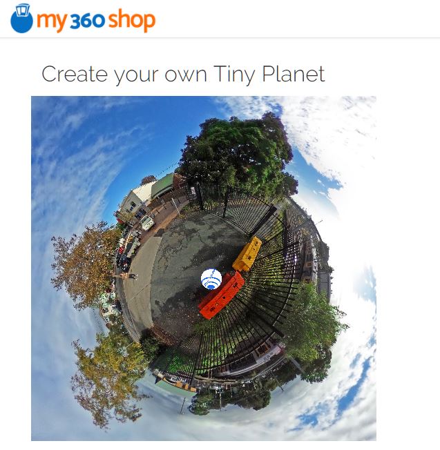 The Tiny Planet maker